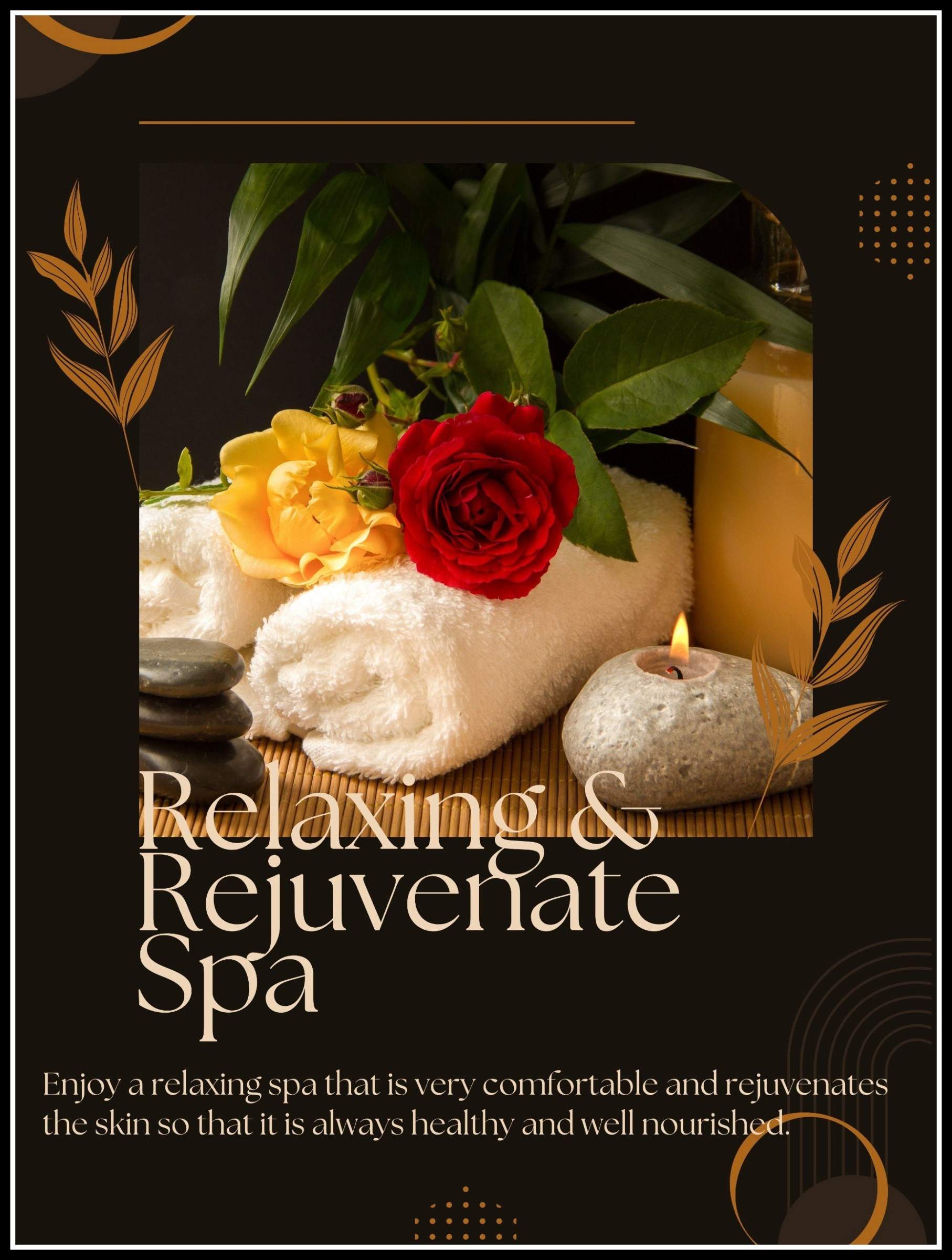 Relaxing Rejuvenate Spa Poster