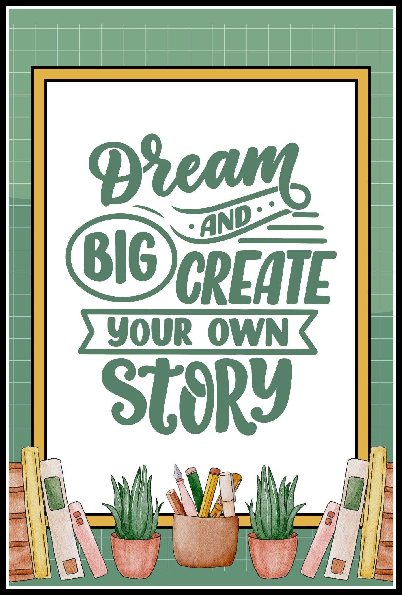 Own Story Decor Poster
