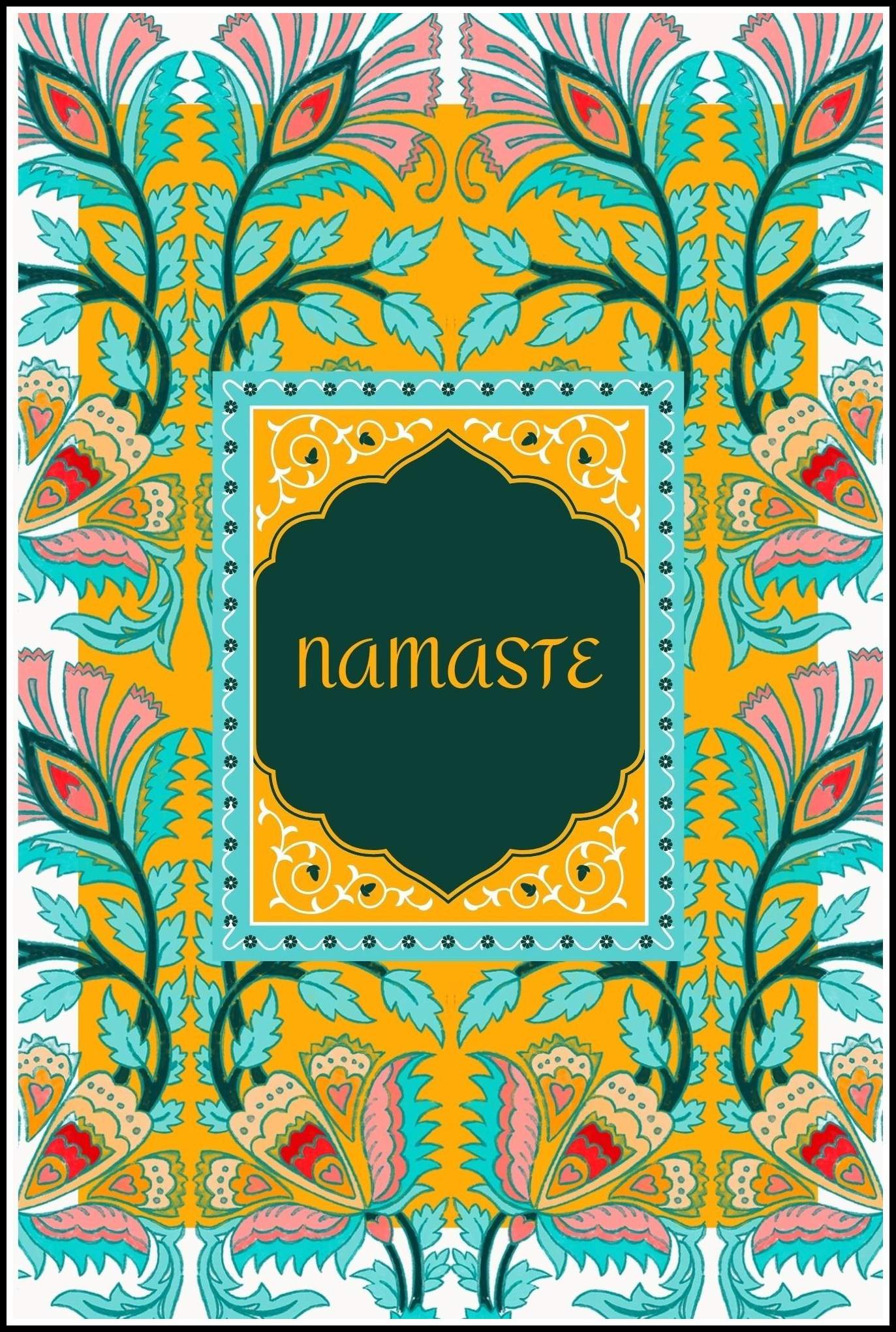 Namaste Wall Decor Printed Poster
