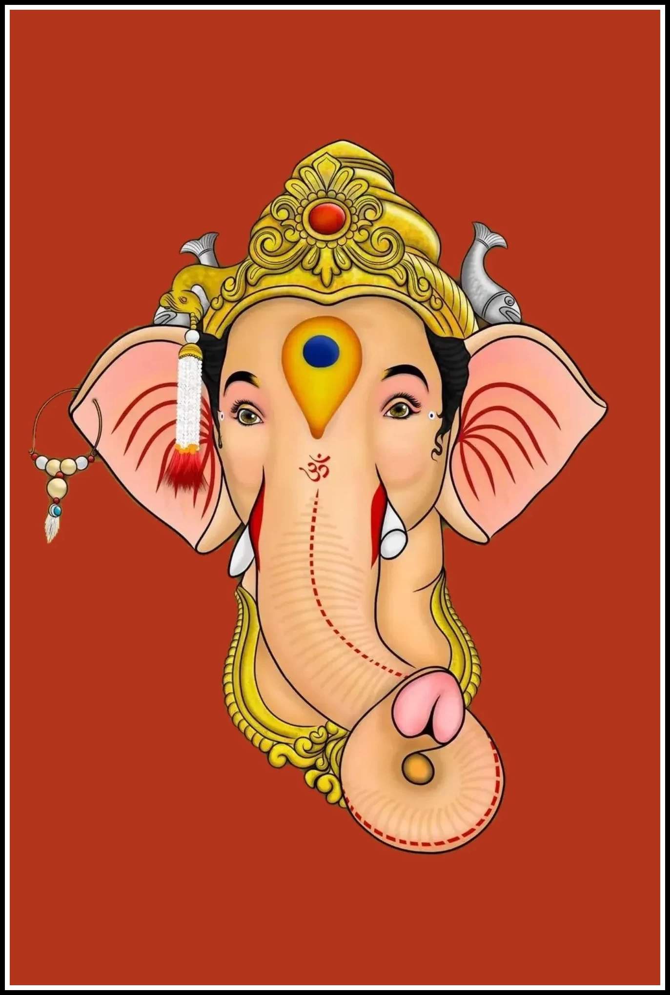 Ganesh God Inspirational Poster